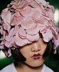 Vogue China March 2020. “The Constant Garden” 花房里的东方女孩. 国模@潘浩文 摄影: Estelle Hanania. ​​​​