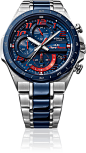 Scuderia Toro Rosso - EDIFICE Mens Watches - CASIO : The EDIFICE is CASIO's peak achievement in a metal analog watch, engineered to F1 standards.
