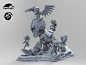Chibi Xman Battle diorama, Stivens trujillo Sanchez : private commission i do a long time ago but just i can show it :D
hope you like