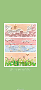 【@嘿呀喝呀】油画棒手绘--日月星辰