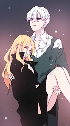 #雪男#，快看漫画
▷情侣头像◁
@柚子海洋水ベ