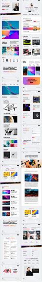 #Web模板#
创意艺术类作品集展示网站桌面平板手机web ui源文件fig模板-1
