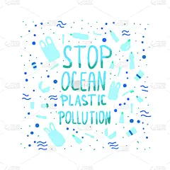 塑胶,停止标志,文字,海洋,矢量,摆拍,单词,环境,环境保护