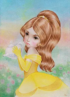 来自西班牙的知名插画艺术家劳尔·格拉（Raul Guerra），几乎所有的作品都是以美到不可方物的小萝莉为主。