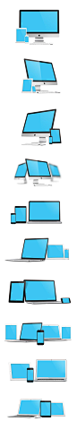 Apple Screen MockUps | GraphicBurger