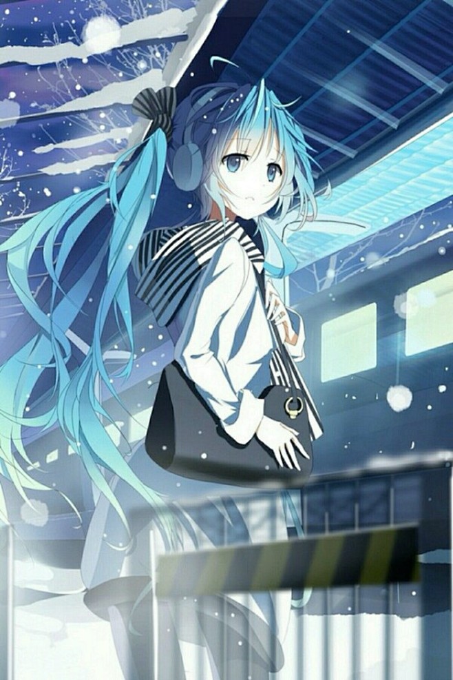 【新堂彩】初音 动漫 萌妹子 高清 B站...