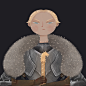 [GOT] characters illustrations : A bunch of illustrations of the main characters of Game of thrones