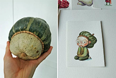 超小份饺子采集到插画师·Marija tiurina