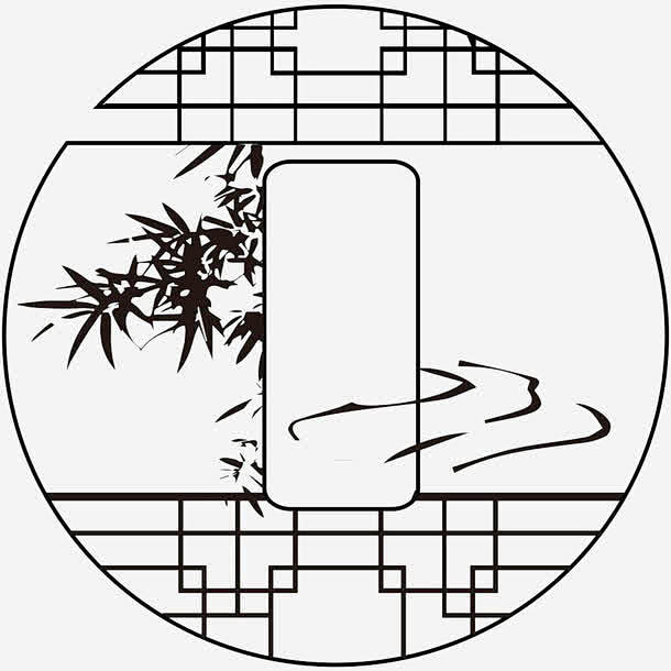 古风边框底纹