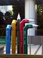 Signpost in Tokyo, Japan