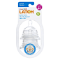 Munchkin LATCH™ 2pk Stage 2 Nipple, 3+ Months : The Munchkin LATCH Nipples are designed to help you reach your breastfeeding goals. Experts agree that a better latch eases the transition between breast and bottle, and back. That&#;39s why our accordio