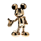 CHROMED LIFE SIZE MICKEY - Leblon Delienne