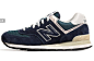 专柜正品New Balance/NB 男士休闲鞋男鞋女鞋经典复古鞋跑步鞋运动鞋休闲g4 海军蓝 41【图片 价格 品牌 报价】-京东