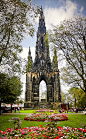 Sir Walter Scott Monument, 
Edinburgh, Scotland