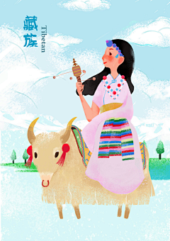 FU珊采集到藏族