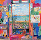 【英国艺术家Damian Elwes 笔下大师们的工作室】——  Matisse's studio