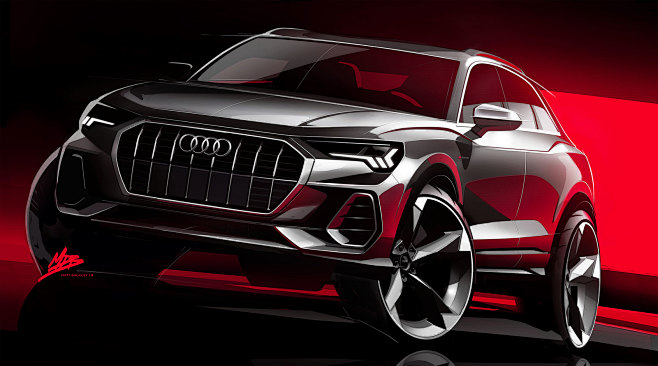 Audi Q3 Design Sketc...