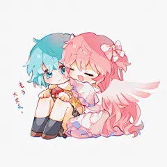 粉蓝???_看图_魔法少女小圆吧_百度贴吧