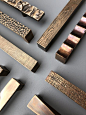 Bronze pull handles by Philip Watts Design #hardware #handle #pullhandle #bronze #door