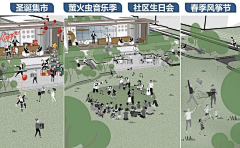 三点雨采集到社区配套