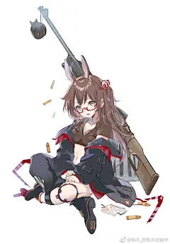 #少女前线#  蘿莉版的88式  ​​​​