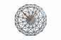 3D打印的巴黎时钟。模型文件可点击图片下载。设计师 le FabShop #客厅# #装饰# #卧室# #钟表# #科技# #创意# #3D打印#  