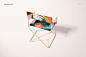 camping chair creatsy foladable furniture mock-up Mockup Outdoor summer template