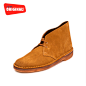 【clarks官方旗舰店】Clarks Originals 复古男鞋 经典沙漠靴 休闲高帮鞋Desert Boot#休闲#复古#经典#