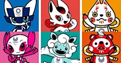 2020东京奥运吉祥物揭晓，谷口亮设计！Mascot of Tokyo Olympic Games by Ryo Taniguchi - AD518.com - 最设计