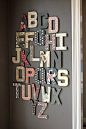 Alphabet Wall