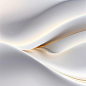 Abstract Wavy White Background