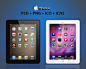 iPad2 White PSD+PNG+ICO 超精细iPad2分层PSD素材-UI设计网 - #APP# #iOS# #UI# #客户端#