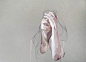 【跨界设计师 Agata Wierzbicka 绘画作品】
Agata Wierzbicka是一位跨界设计师，从事的设计包括建筑设计、家具设计、视觉传达设计、插画等。在她的设计中，把建筑知识运用于其它领域设计，带给人们一种线性的特殊视觉感受。她喜欢观察街道上路人的表现，并把所见以插画形式表现出来。其作品线条简单明了，形象生动，色彩柔和。