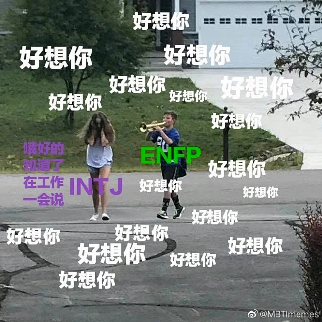 #mbti meme##enfp##intj# -花瓣网