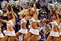 The Dallas Mavericks Cheerleaders' New Uniforms Raise Eyebrows : "You can see the sides of their bodies! This is an outrage!"
