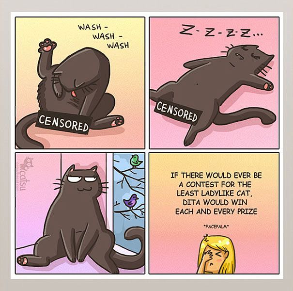 101 Comics That Purr...