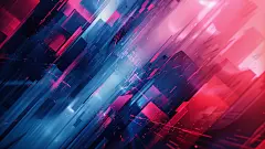 红蓝光效科技背景素材