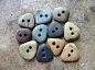 little stone buttons