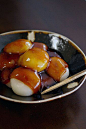 Japanese sweets -Mitarashi-Dango- | lovely sweets | Pinterest