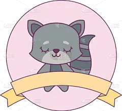 可爱的,动物,猫,圆形,边框,野生动物,农场,儿童,婴儿,幸福