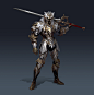 armor concept art, Jun k : hi