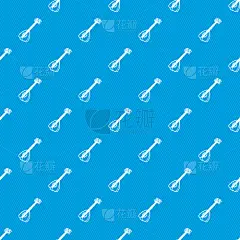 吉他,式样,分离着色,轮廓,管弦乐队,音乐,爵士乐,几何形状,图像,重复