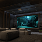 home theater on Behance
