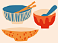 Splendid Spoon - Anna Kövecses Portfolio : Fruit and veg illustrations for New York based health food company, Splendid Spoon's new brand ID.

2019