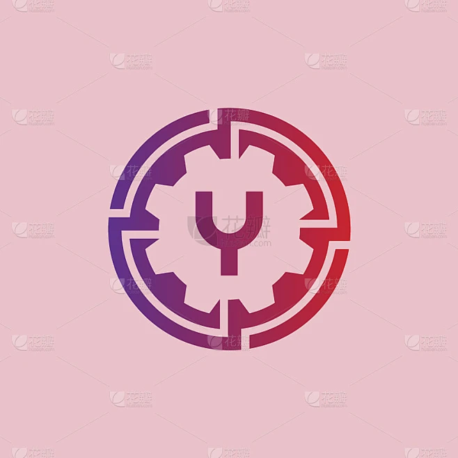 技术初始字母Y图标设计素材-花瓣网