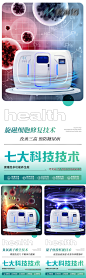 微商医美仪器造势宣传系列海报