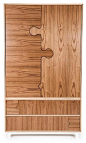 The Jigsaw Armoire modern-armoires-and-wardrobes