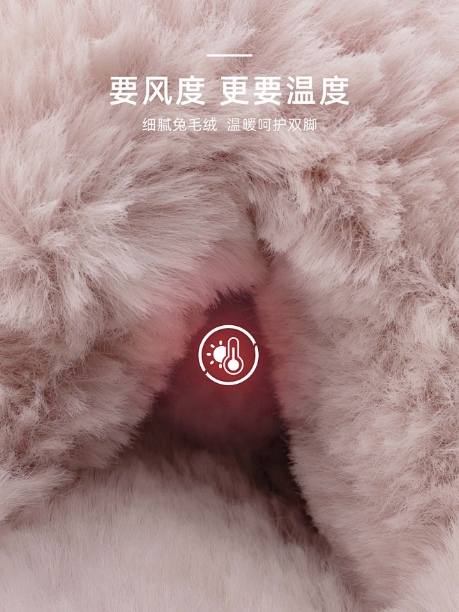 朴西毛毛拖鞋家用秋冬情侣室内防滑保暖家居...