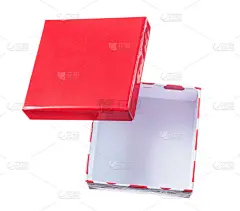 白色,红色,包装纸,开着的,分离着色,美,贺卡,水平画幅,无人,蝴蝶结