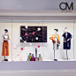 OM视觉 DNA球女装店橱窗装饰道具 服装店铺商场美陈创意陈列摆件-淘宝网